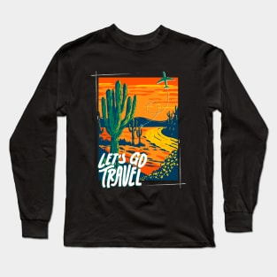 Love travel Your Life is the best Adventure Explore the world travel lover summer Long Sleeve T-Shirt